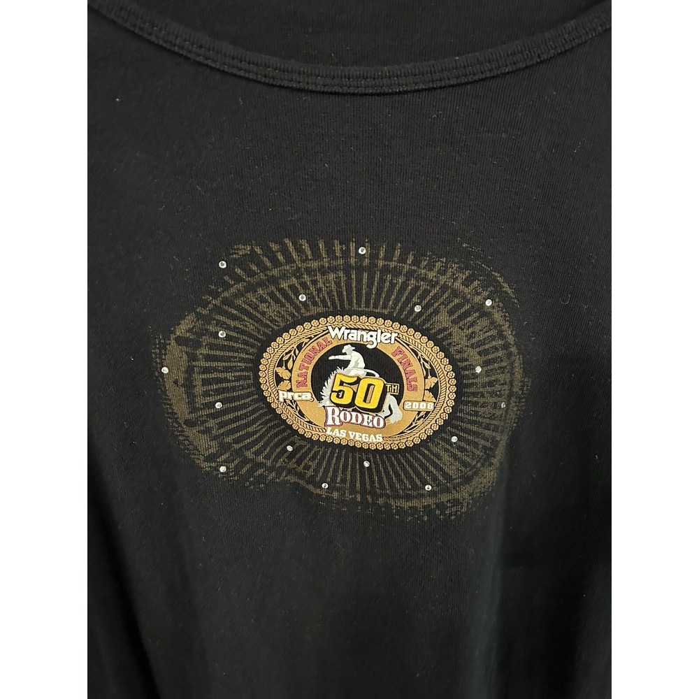 Wrangler National Finals Rodeo 50th Anniversary t-shirt Women's XL NFR Las Vegas - Picture 2 of 8